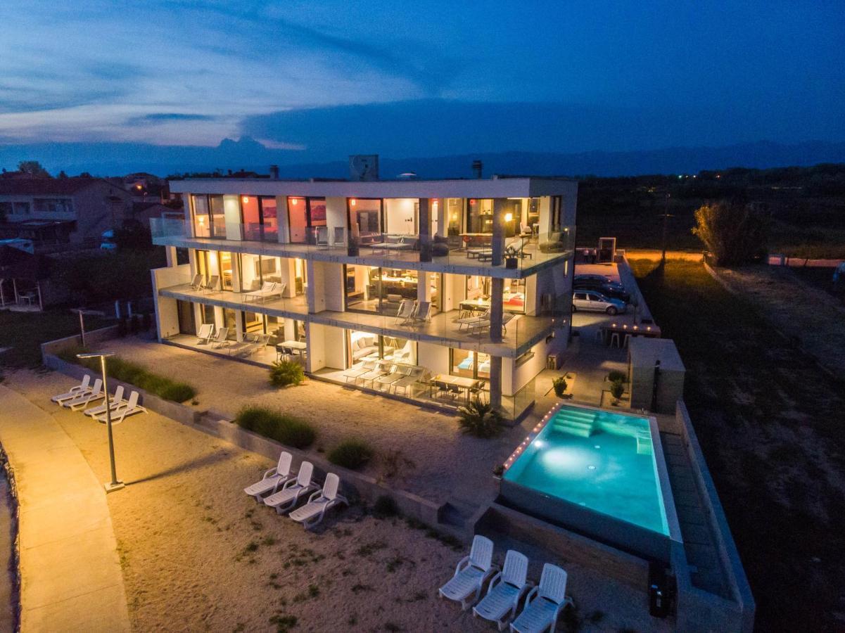 Jamc Dream Familientraum Direkt Am Meer Mit Beheiztem Pool 普利拉卡 外观 照片