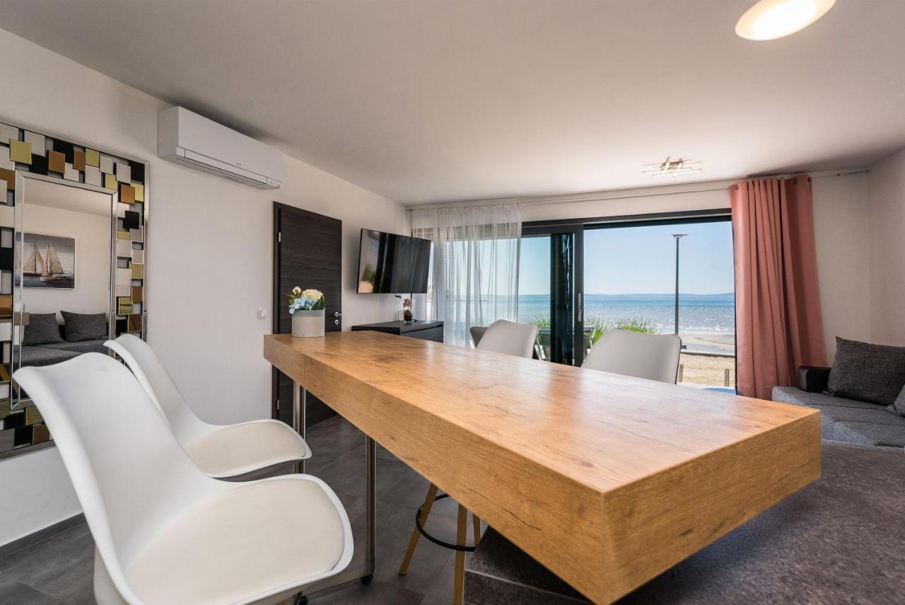 Jamc Dream Familientraum Direkt Am Meer Mit Beheiztem Pool 普利拉卡 外观 照片